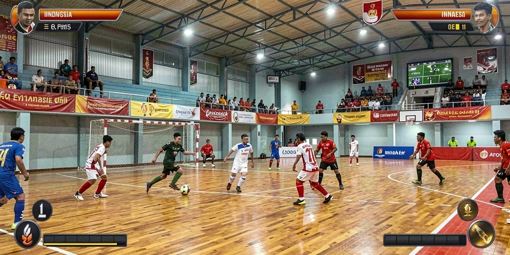 Tampilan awal permainan yang mengesankan.