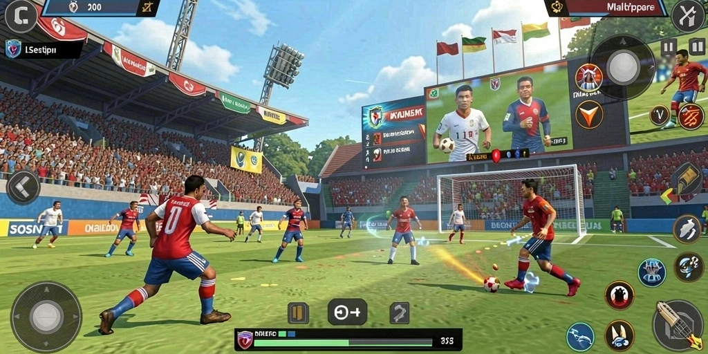 Tampilan mesin slot klasik yang memikat.