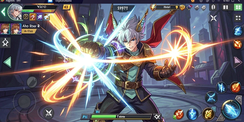 Screenshot menunjukkan tampilan awal permainan slot yang menarik.