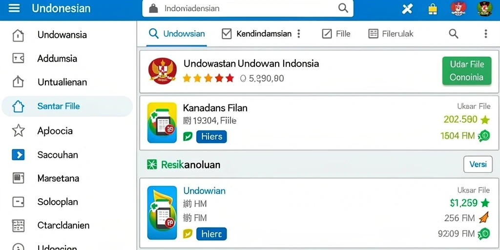 Tampilan antarmuka yang intuitif dan mudah dipahami.