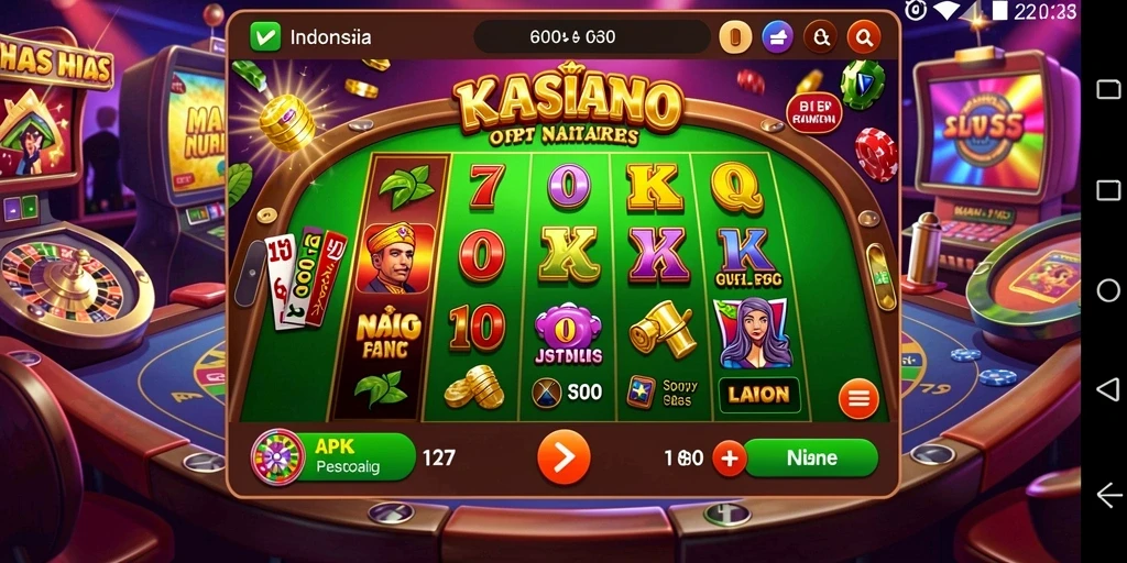 Tampilan menu utama yang menarik dan mudah dinavigasi.