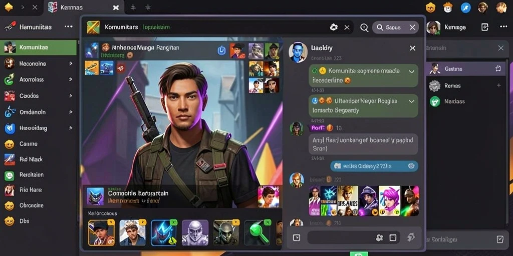 Tampilan antarmuka yang user-friendly.