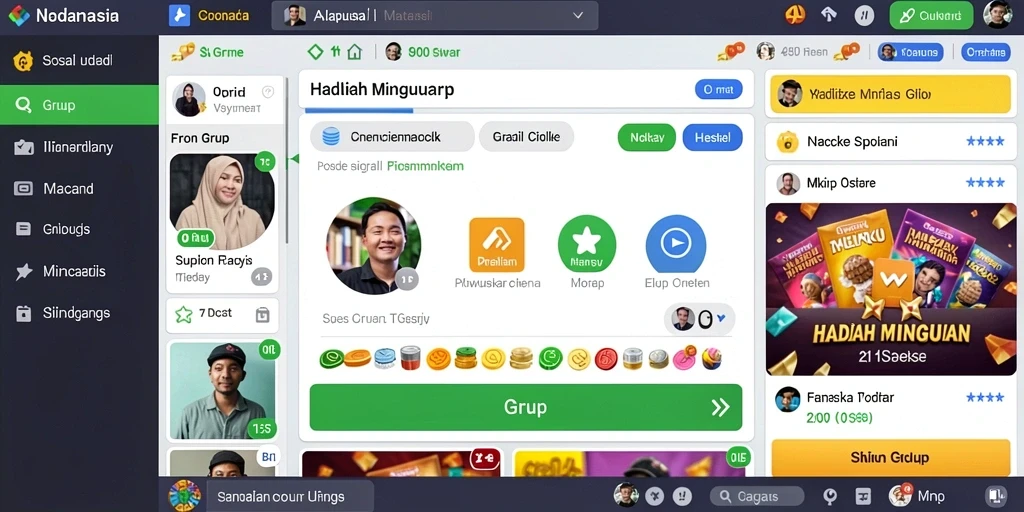 Tampilan antarmuka yang ramah pengguna.