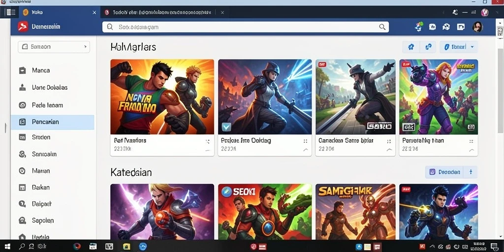 Antarmuka pengguna yang ramah dan menarik.