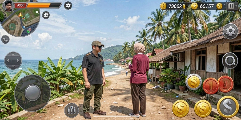 Bagian awal petualangan dengan karakter utama.