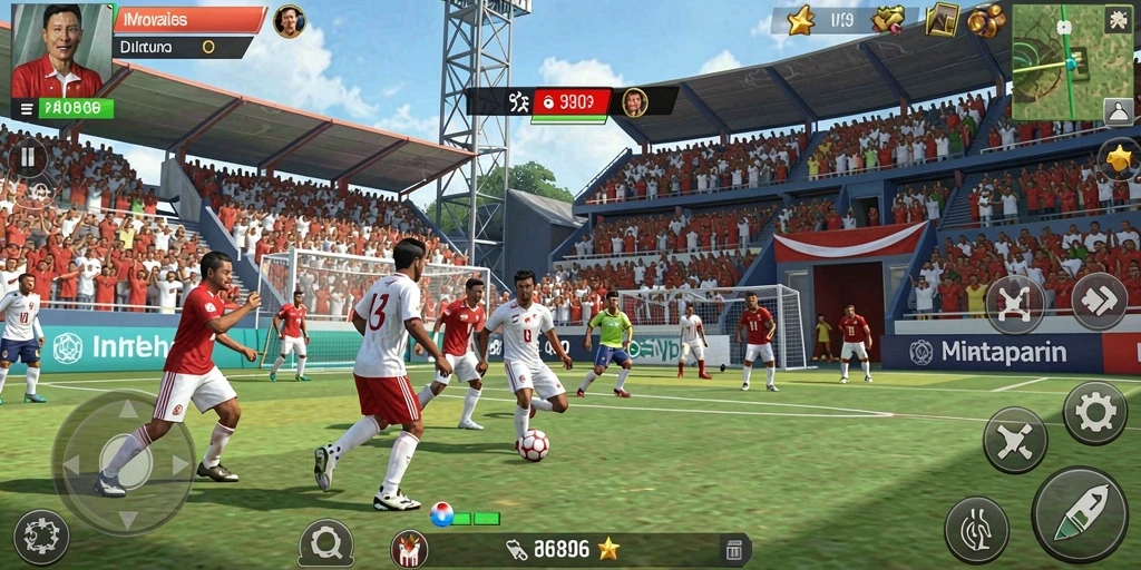 Tampilan karakter utama S9S9 yang penuh warna.