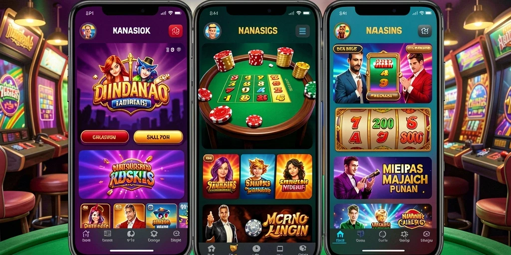 Tampilan awal game SUPERHOKI yang menarik.