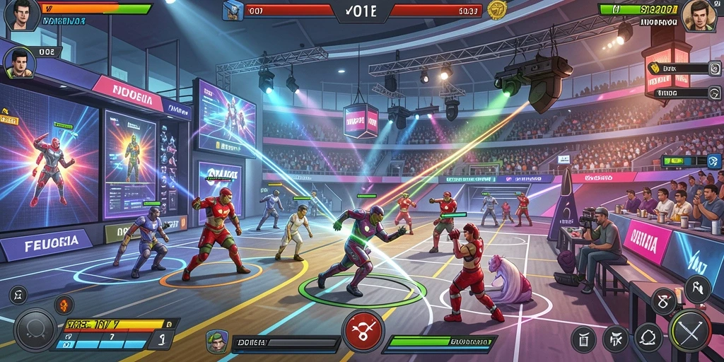 Tangkapan layar dari gameplay yang seru di TEMPOTOTO.