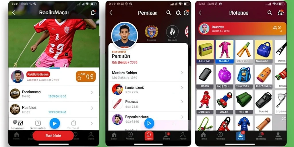 Tampilan antarmuka yang intuitif dan menarik.